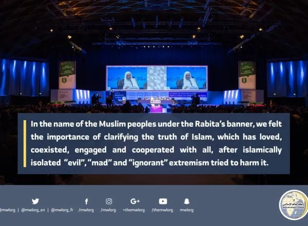 Dr. Alissa speaking about the Muslim World thru recommendation by the organizers of the largest world gathering in Rimini Italy