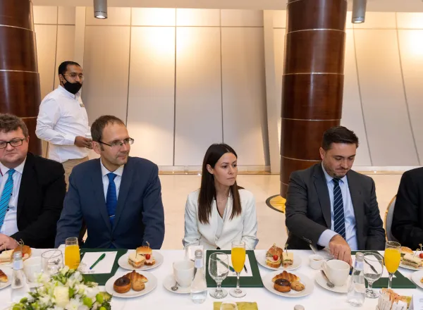 Mohammad Alissa a rencontré le Groupe de travail sur le Moyen-Orient et le Golfe du Conseil européen (MOG),