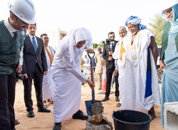 Alhamdulillah, Masjid Liga Muslim Dunia di Nouakchott sedang dalam tahap akhir: