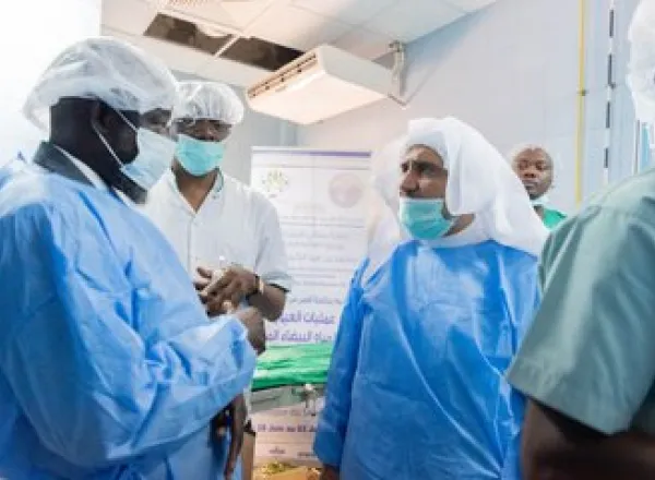 The Muslim World League launched a cataract treatment program in Dakar, Senegal earlier this year