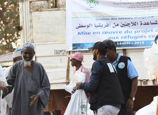 Muslim World League ends emergency relief campaign benefitting 40,000 refugees from Central Africa