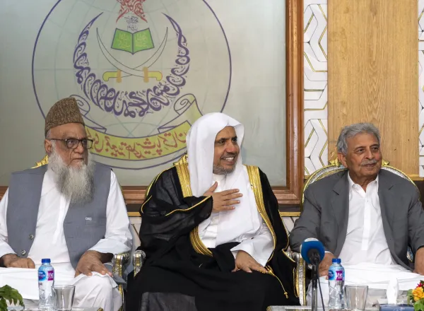 Dr. Al-Issa Arrives at Jamiat Ahle Hadith Headquarters in Lahore, Pakistan
