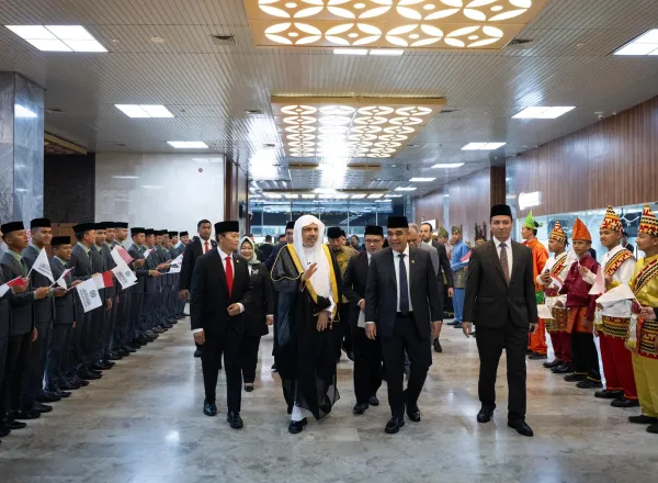 Le Conseil Consultatif indonésien a accueilli le Secrétaire général de la Ligue islamique mondiale