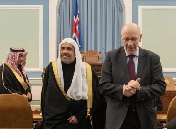 His Excellency Dr. Mohammad Alissa met with Speaker of the Icelandic Parliament Steingrímur Jóhann Sigfússon