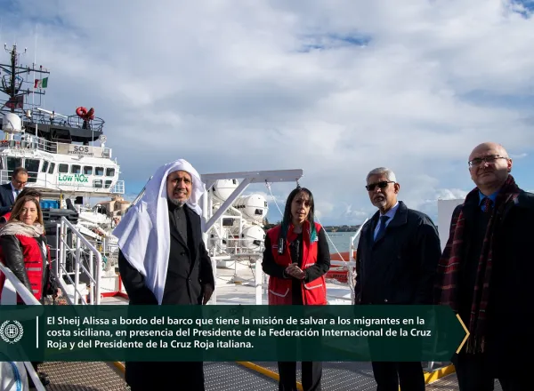 El primer evento de su tipo: Confirmación del acuerdo de asociación estratégica a bordo del Ocean Viking, el barco humanitario más famoso del mundo: