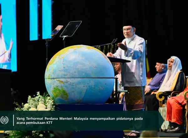 Dokumentasi dari Konferensi Tingkat Tinggi Internasional Ketiga Para Pemimpin Agama, dengan partisipasi Yang Mulia Sekretaris Jenderal LMD, Ketua Organisasi Ulama Muslim, Syekh Dr.Mohammed Alissa