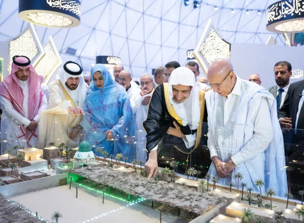As part of the Museum's international expansion plan, and with the participation of His Excellency the Secretary-General of the MWL, as well as in the presence of members of the diplomatic corps and prominent figures, the President of Mauritania inaugurated the Museum of the Prophet’s Biography in Nouakchott.