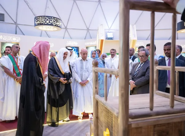 As part of the Museum's international expansion plan, and with the participation of His Excellency the Secretary-General of the MWL, as well as in the presence of members of the diplomatic corps and prominent figures, the President of Mauritania inaugurated the Museum of the Prophet’s Biography in Nouakchott.
