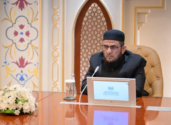د.العيسى يُدشّن الخطة الاستراتيجية "المطورة" والحوكمة "المُحَدَّثة" لرابطة العالم الإسلامي
