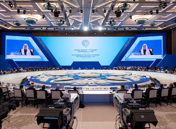 En tant qu’invité d’honneur de la 8ème édition du Sommet des responsables religieux, qui s’est tenu ce matin dans la capitale kazakhe