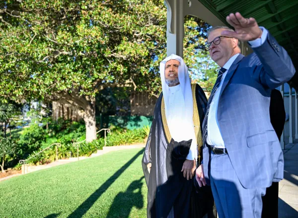 Le Premier ministre australien, M. Anthony Albanese, a reçu ce matin, dans la ville de Sydney, le Secrétaire général, cheikh Mohammed Alissa