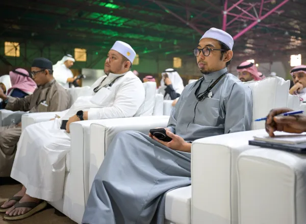 l’Agence des journalistes saoudiens a organisé une conférence avec cheikh Mohammed Al-Issa sous le titre : « La modération saoudienne : de la méthodologie juridique à un leadership mondial »