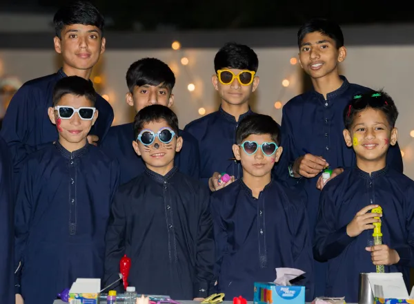 Foto-foto Yang Mulia Sekretaris Jenderal Liga Muslim Dunia Syekh Dr. Mohammed Alissa, mengunjungi anak-anak Panti Asuhan Ali bin Abi Thalib di Pakistan, yang melayani lebih dari 4.600 anak yatim piatu: