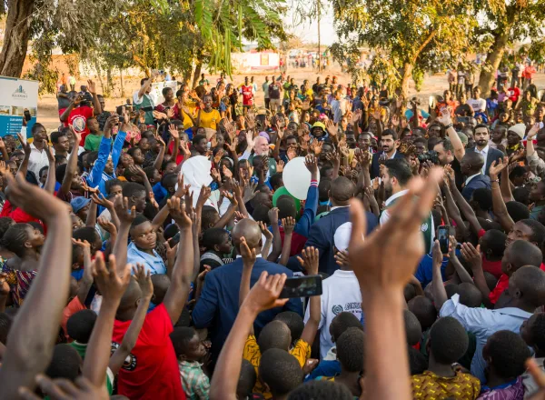 En el corazón del cálido África, en Malawi: