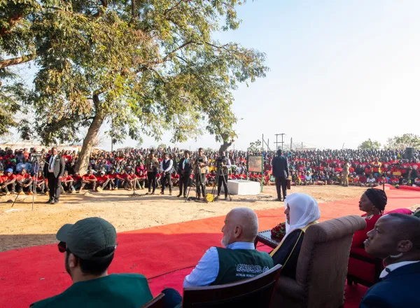 En el corazón del cálido África, en Malawi: