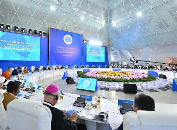 His Excellency Dr. Abdulaziz Sarhan and His Eminence Sheikh Abdul Latif Al-Mutlaq represented the MWL at the 22nd meeting of the Secretariat of the Congress of Leaders of World and Traditional Religions in Kazakhstan