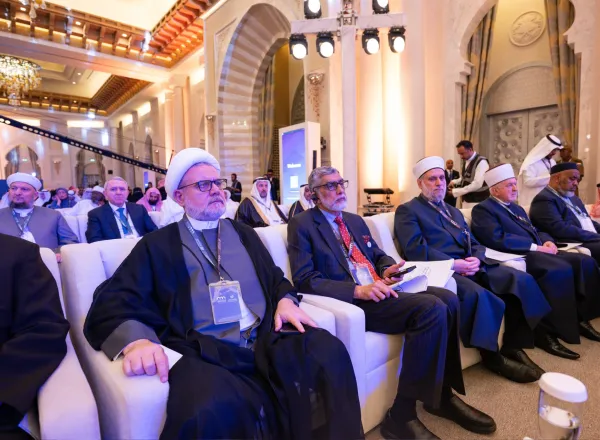 معالي الأمين العام لمنظمة التعاون الإسلامي، السيد حسين إبراهيم طه، في افتتاح النسخة الثانية من مؤتمر ⁧‫بناء الجسور بين المذاهب‬⁩ الإسلامية