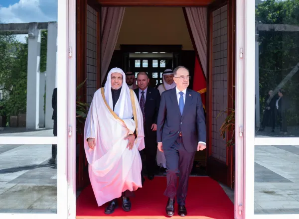 The President of the Republic of Albania, Mr. Bajram Begaj, received at the Presidential Palace in the capital, Tirana, the Secretary General, President of the Organization of Muslim Scholars, Sheikh Mohammed Alissa.