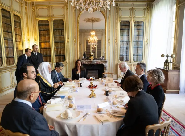 Dans le cadre d’une visite à l’invitation de certains des plus éminents centres de réflexion, d’études et d’influence dans le monde
