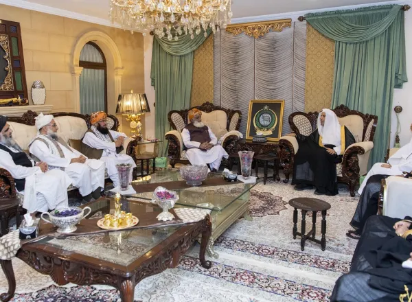 Dr. Al-Issa Meets Maulana Fazl-ur-Rehman, President of the Assembly of Islamic Clerics