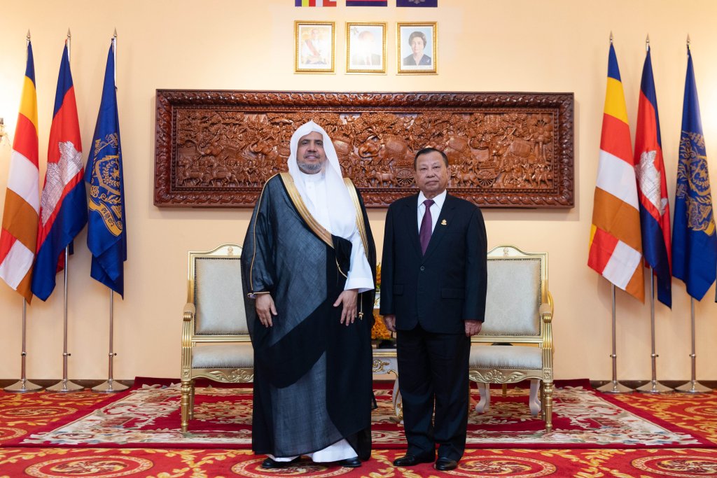 MohammadAlissa rencontre Mr. Chee Sim le Président du Sénat cambodgien