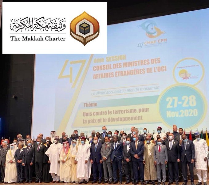 The OIC_OCI Council of Foreign Ministers adopted the Charter of Makkah as a reference