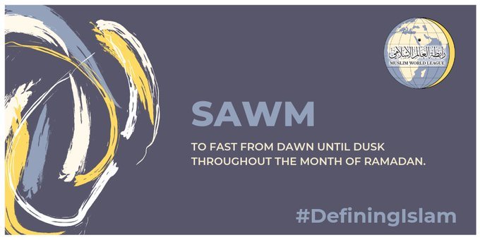 Sawm is one of the Five Pillars of Islam. Throughout the Holy Month of Ramadan