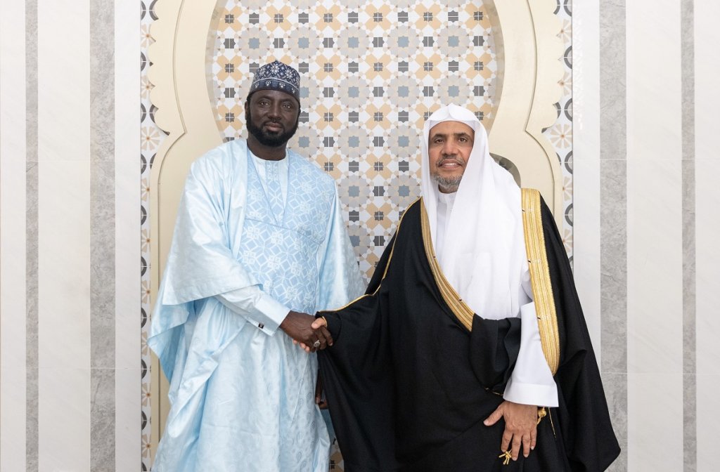 جناب وزیر امور خارجه گامبیا جناب آقای دکتر. دیدار مامادو تانگارا با جناب دبیر کل، شیخ دکتر. محمد العیسی در پایتخت، بنجول