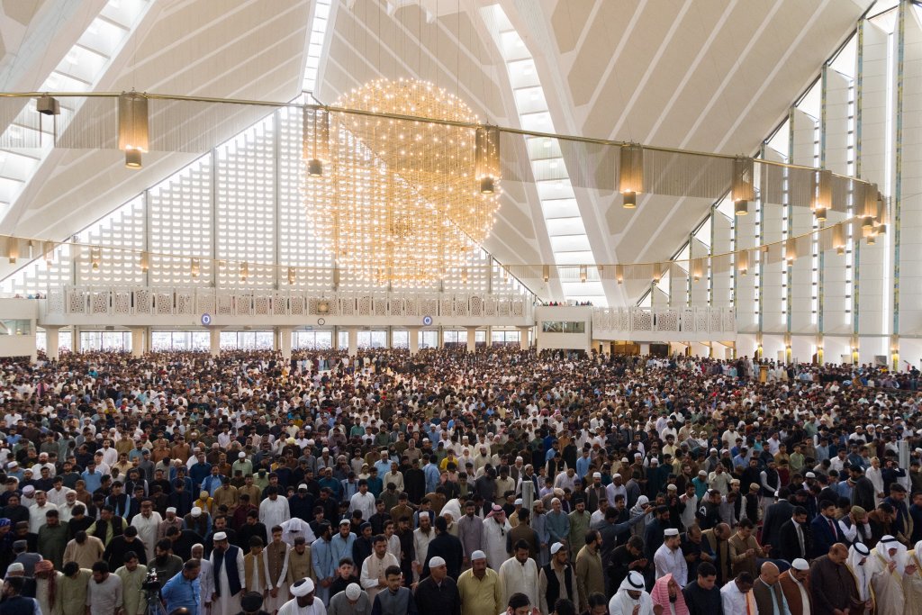 from the pulpit of the King Faisal Mosque in Islamabad, His Excellency Sheikh Dr. Mohammed Alissa:  Many Muslims have significantly influenced the call to Islam through their deeds before their words
