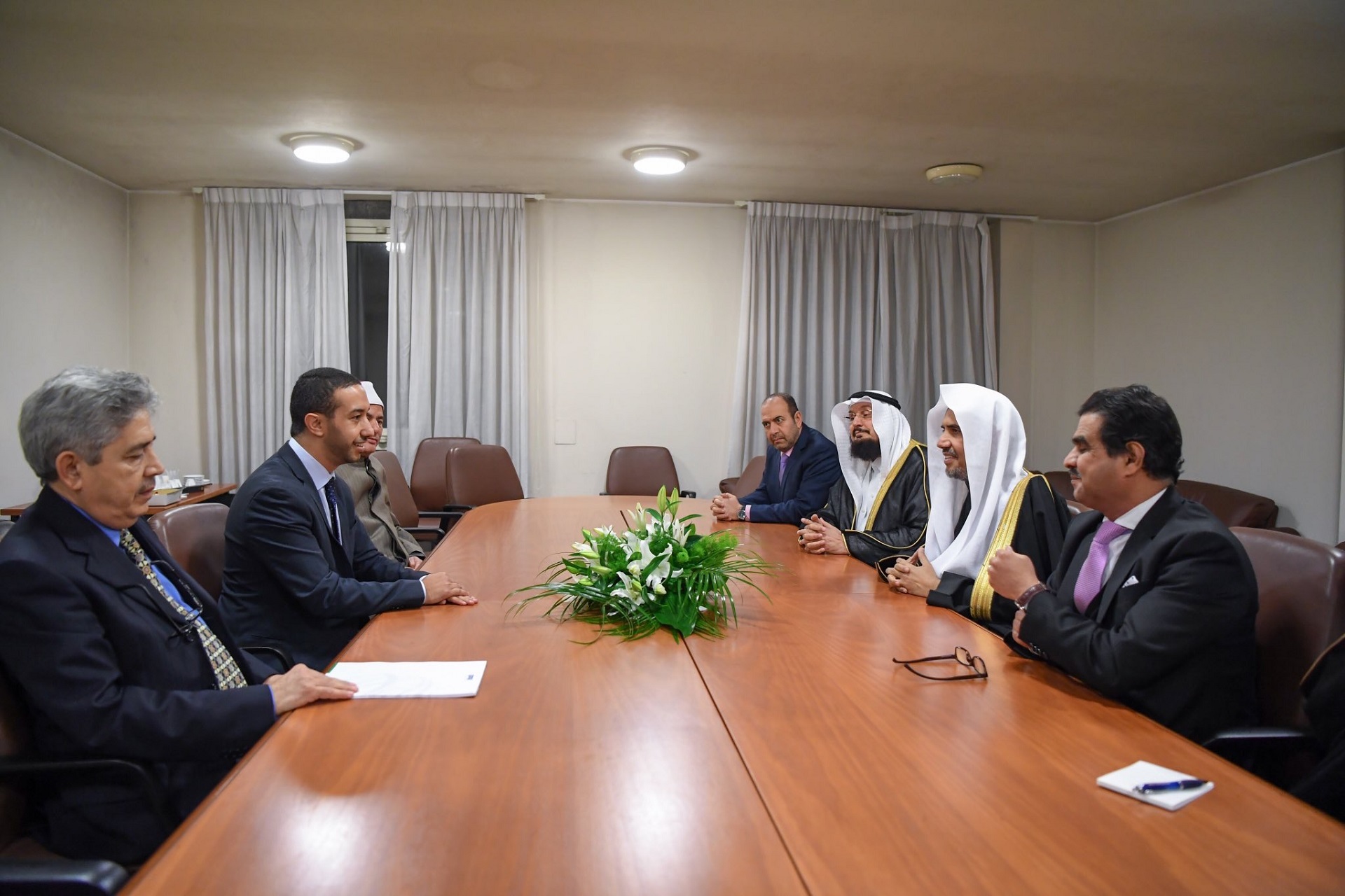 HE the MWL's SG visits the Islamic Center in Rome
