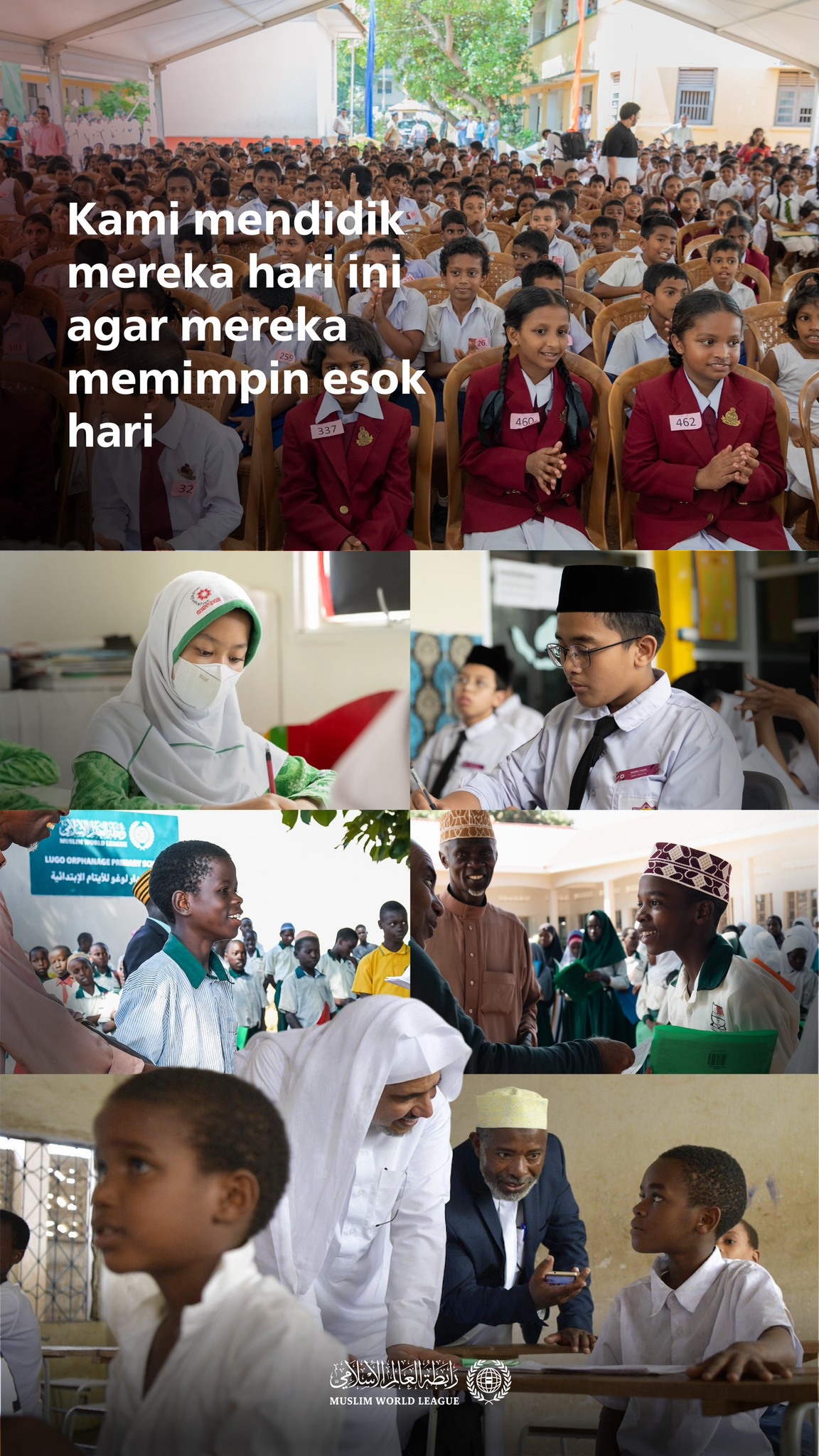 Pendidikan adalah hak asasi manusia, kewajiban syar’i, dan kunci kebangkitan bangsa.  Pendidikan bagi anak yatim secara khusus; merupakan kesadaran, pembangunan, dan pemberdayaan.